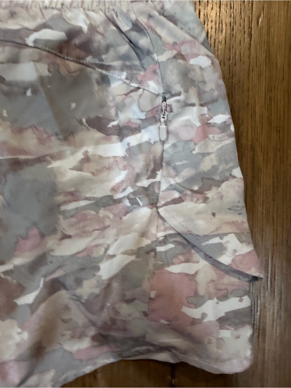 Avia Pink and Gray Camo Athletic Shorts - Picture 4 of 5